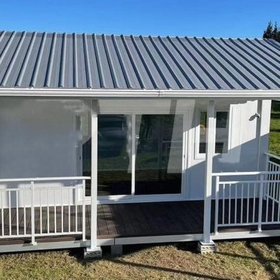 studio with roof and balcony